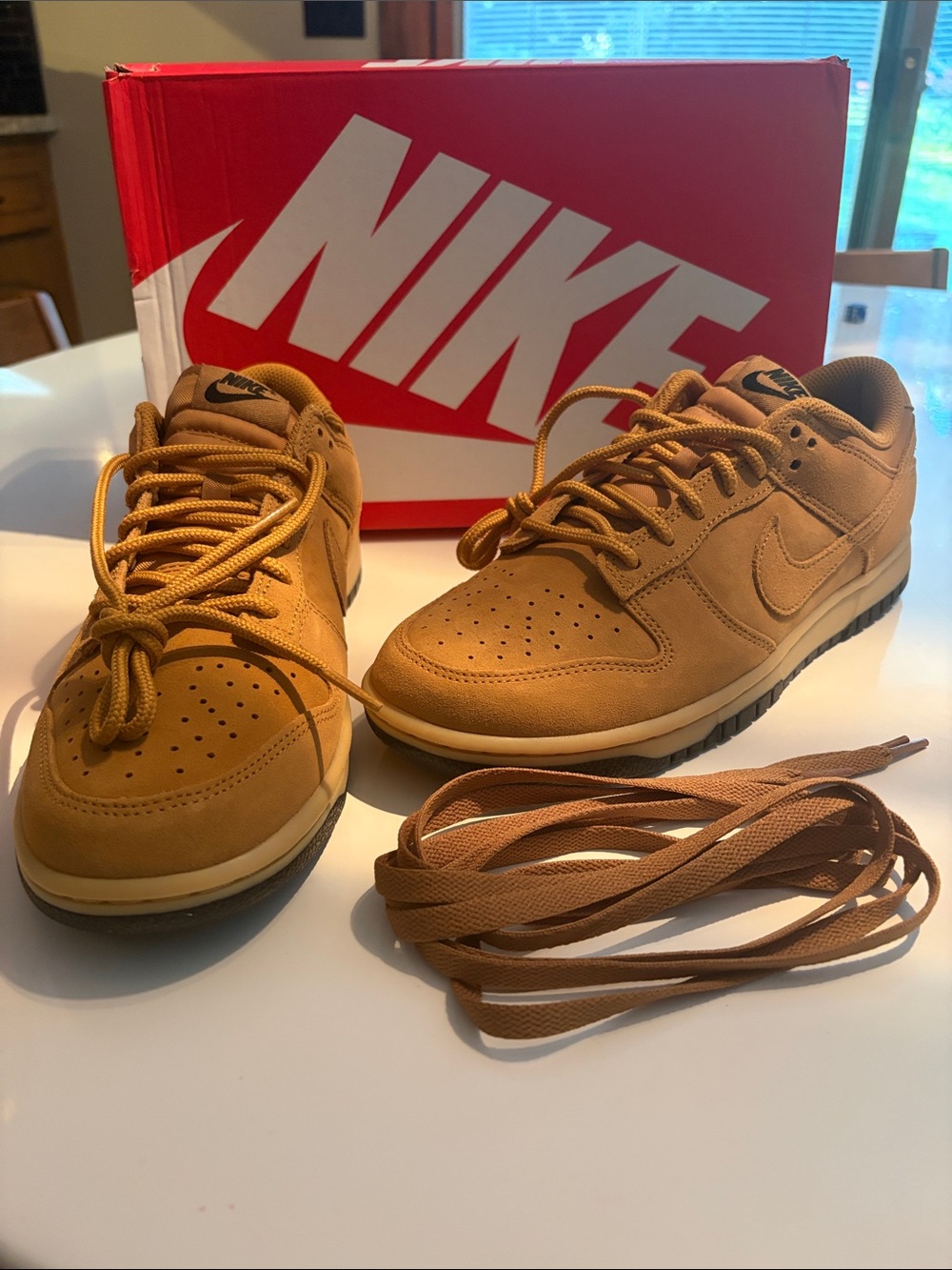 Nike Men's Wheat/Tan Low-Top Sneakers